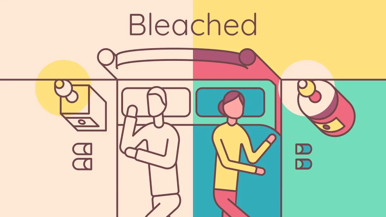 Bleached trailer